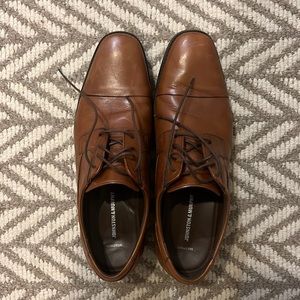 Johnston & Murphy brown dress shoes